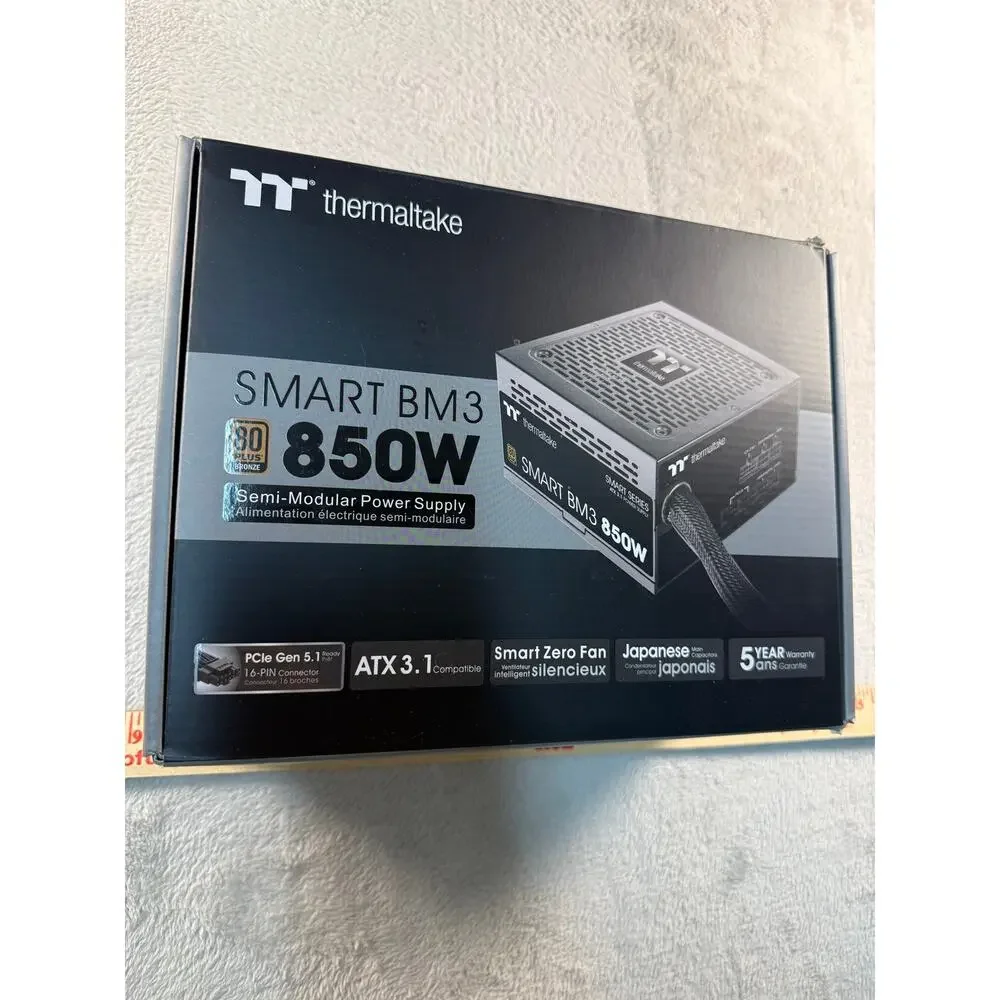 Smart Bm3 850W Semi Modular Power Supply Atx 3.0 80 Plus Bronze Pcie 5.0